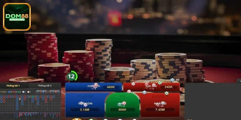 4 sảnh casino hấp dẫn nhất tại Dom88